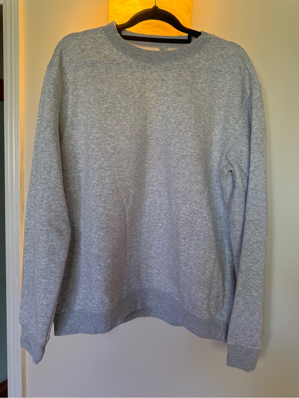 SKIMS Light Gray Crewneck Sweatshirt